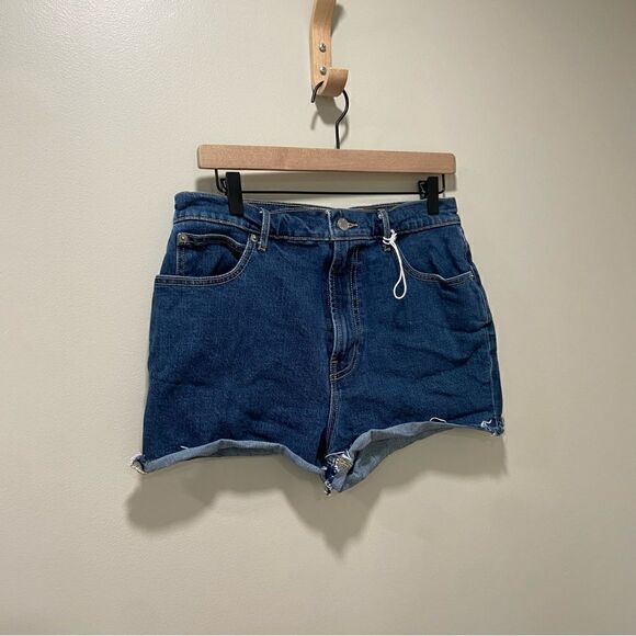 Everlane The Way-High Denim Jean Shorts sz 29 - Picture 3 of 6